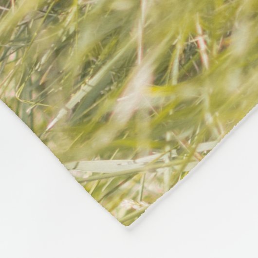 Leuke moderne foto van huisdier Persoonlijk monogr Fleece Deken (Hoek)