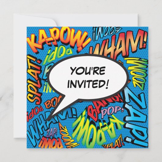 Leuke moderne foto verjaardagsfeestje blauw elke l kaart (Achterkant)