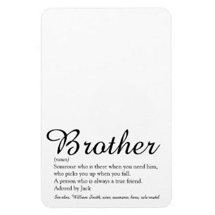Leuke Moderne Fun Beste Broer Ooit Definitie Magneet