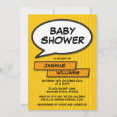 Leuke moderne geslachtsneutrale babyshower kaart (Voorkant)