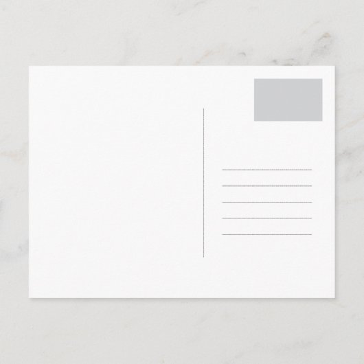 Leuke moderne kalligrafie Sepia Foto Save the Date Aankondigingskaart (Achterkant)