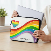 Leuke moderne LGBT Pride regenboog gepersonaliseer