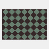 Leuke moderne Preppy Tropische Roze & Groene Palm Inpakpapier Vel (Voorkant)