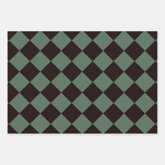 Leuke moderne Preppy Tropische Roze & Groene Palm Inpakpapier Vel (Voorkant)