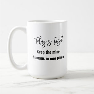 Leuke moderne quote voor trendy moeders koffiemok