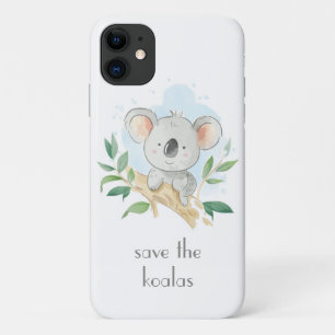 Leuke moderne red de koala's   Australië Case-Mate iPhone Case