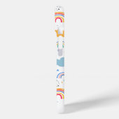 Leuke moderne regenbogen & wolken patroon geperson Case-Mate iPhone case (Achterkant / Links)