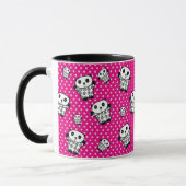 Leuke Moderne Roze Meisjesachtige Kawaii Panda Bee Mok (Links)