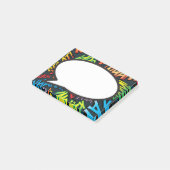 Leuke moderne spraakballon in stripstijl post-it® notes (Schuin)