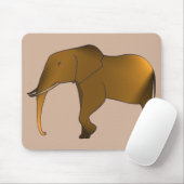 Leuke moderne trendy olifant Muismatten (Met muis)