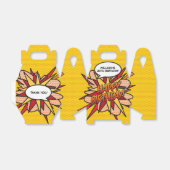 Leuke moderne trendy stripboek elke leeftijd verja bedankdoosjes (Uitgevouwen)