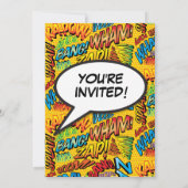 Leuke moderne verjaardagsfeestje elke leeftijd POW Kaart (Achterkant)