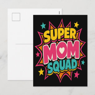 Leuke moeder citaat schattige baby ik maak kleine feestdagenkaart