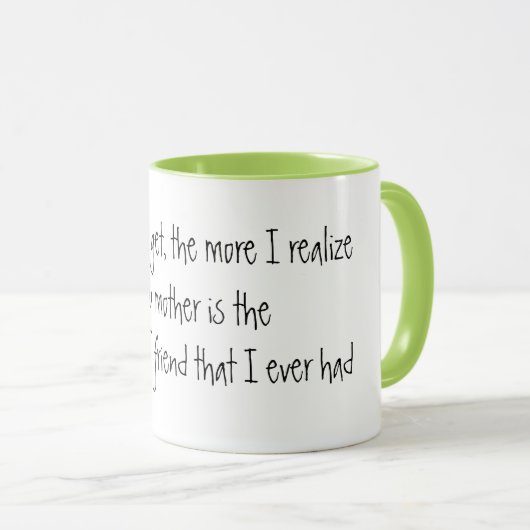 Leuke Moeder De Beste Vriendmoeder's Day mok Gift  (Voorkant rechts)