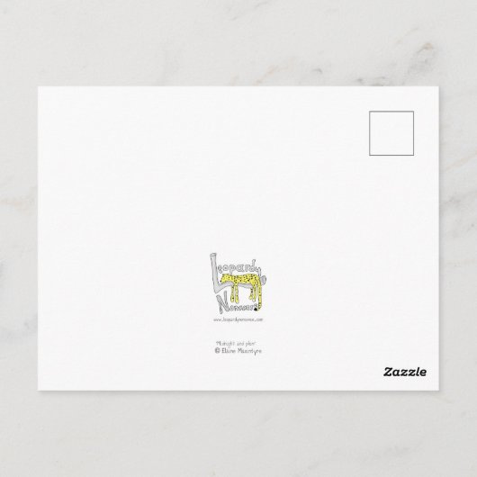 Leuke moeder en baby vleermuis in een nachtelijke briefkaart (Achterkant)