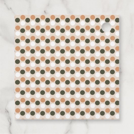 Leuke moeder gans madeliefjes Baby shower dank u Bedankjes Labels (Achterkant)