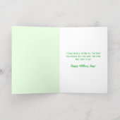 Leuke Moeder had gelijk, Spaarvarken Moederdag Gou Folie Feestdagenkaart (Binnenlaag)