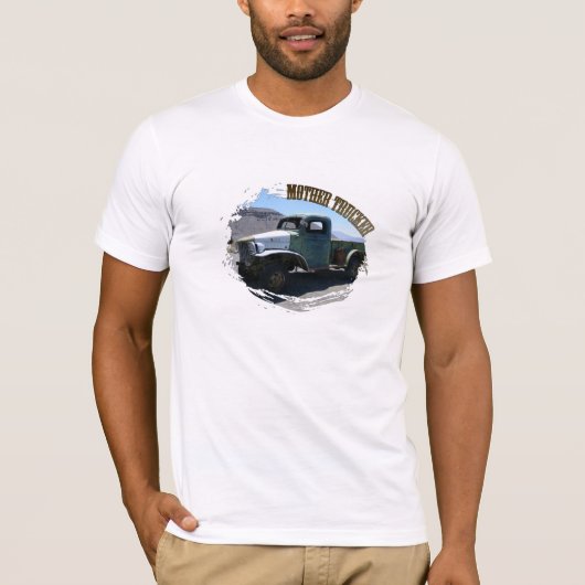 Leuke Moeder Trucker Shirt! T-shirt (Voorkant)