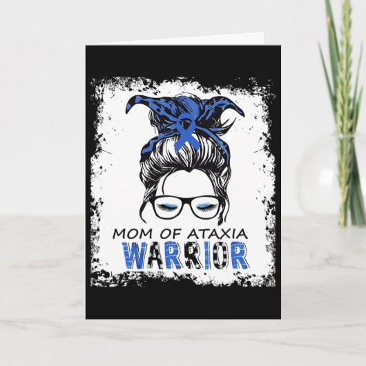 Leuke moeder van Ataxia Warrior Kaart (Voorkant)