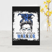 Leuke moeder van Ataxia Warrior Kaart (Gele Bloem)