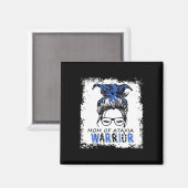 Leuke moeder van ataxie krijger magneet (Voorkant / Achterkant)