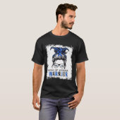 Leuke moeder van Ataxie Krijger T-shirt (Voorkant volledig)