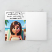 Leuke Moeder Verjaardag Kaart: Ageless en Dichter  Feestdagen Kaart (Binnen)