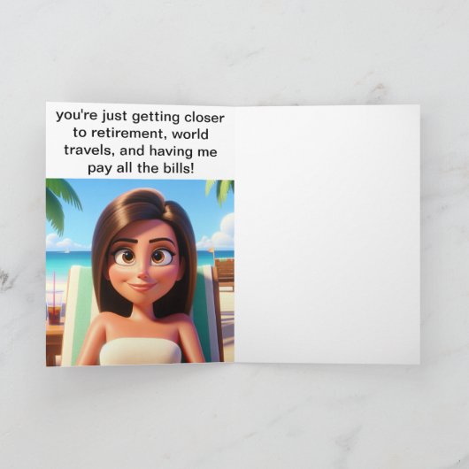 Leuke Moeder Verjaardag Kaart: Ageless en Dichter Feestdagen Kaart (Binnen)