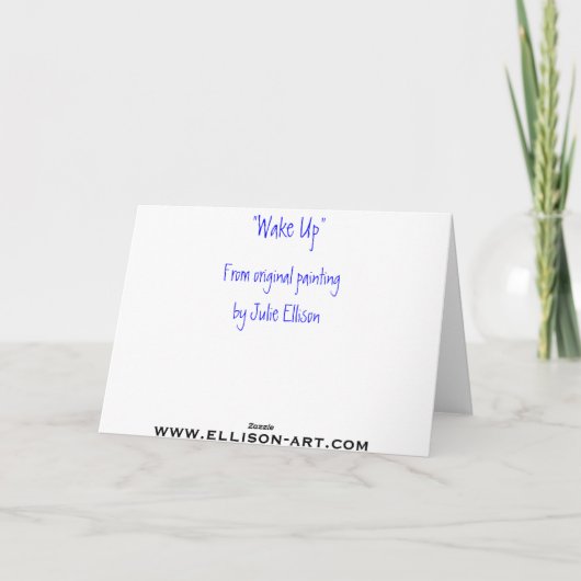 Leuke Moederdag Cat Kaart (Achterkant)