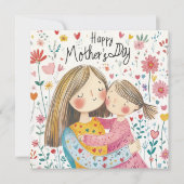 Leuke Moederdag kaart (Voorkant)