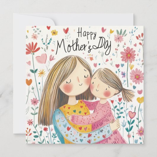 Leuke Moederdag kaart (Voorkant)