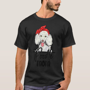 Leuke Moederdag voor hond vriend poedel mam 2 T-shirt