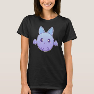 Leuke mollige pastel Gothic Bat T-shirt