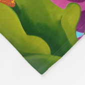 Leuke Monogram Naam Kustschildpad en walvis Zee Fleece Deken (Hoek)