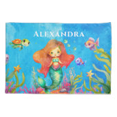 Leuke Monogram Naam Kustzeemeermin Kussensloop (Achterkant)