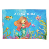 Leuke Monogram Naam Kustzeemeermin Kussensloop (Voorkant)