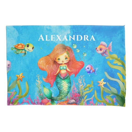 Leuke Monogram Naam Kustzeemeermin Kussensloop (Voorkant)