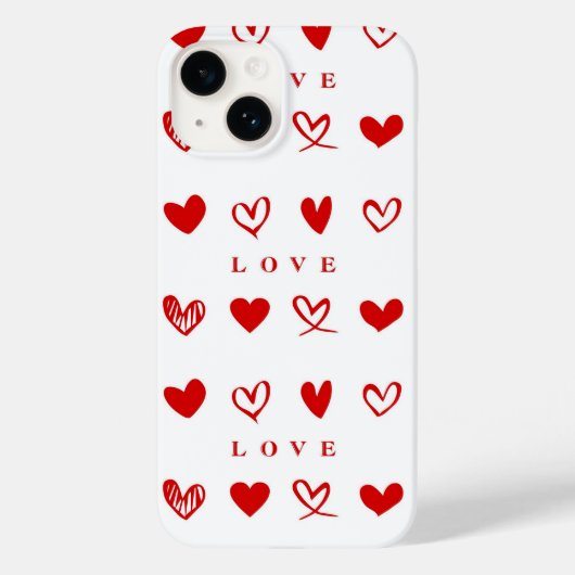 Leuke monogrammed iPhone / iPad case (Achterkant)