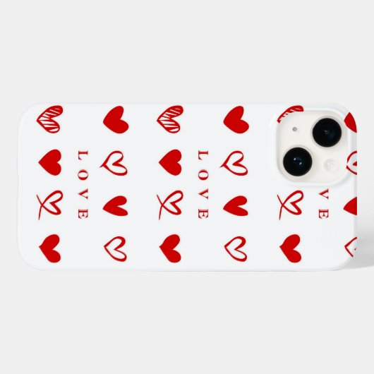 Leuke monogrammed iPhone / iPad case (Achterkant (horizontaal))