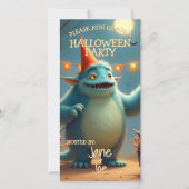 Leuke Monster Halloween-feest voor Kinderen (Voorkant)
