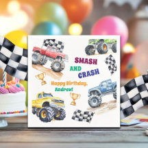 Leuke Monster Trucks Verjaardagsfeestje