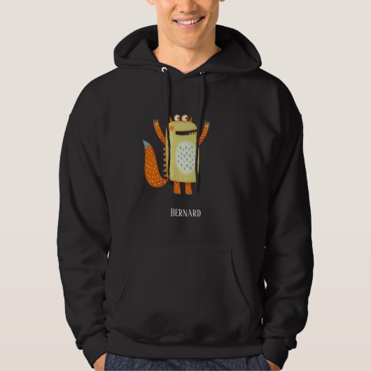 Leuke Monsters Gepersonaliseerd Hoodie (Voorkant)