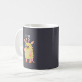 Leuke Monsters Gepersonaliseerd Koffiemok (Voorkant links)