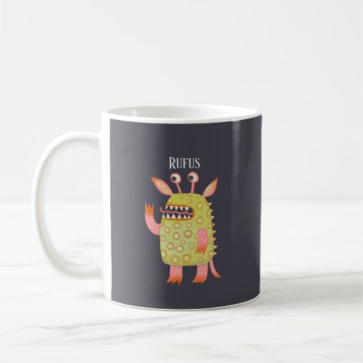 Leuke Monsters Gepersonaliseerd Koffiemok (Links)