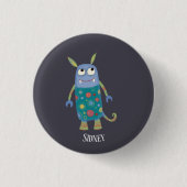 Leuke Monsters Gepersonaliseerd Ronde Button 3,2 Cm (Voorkant)