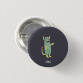 Leuke Monsters Gepersonaliseerd Ronde Button 3,2 Cm (Voorkant /achterkant)
