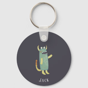 Leuke Monsters Gepersonaliseerd Sleutelhanger