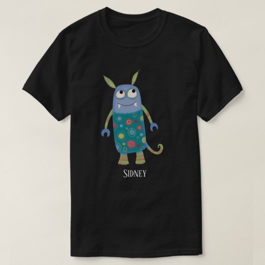 Leuke Monsters Gepersonaliseerd T-shirt (Design voorkant)