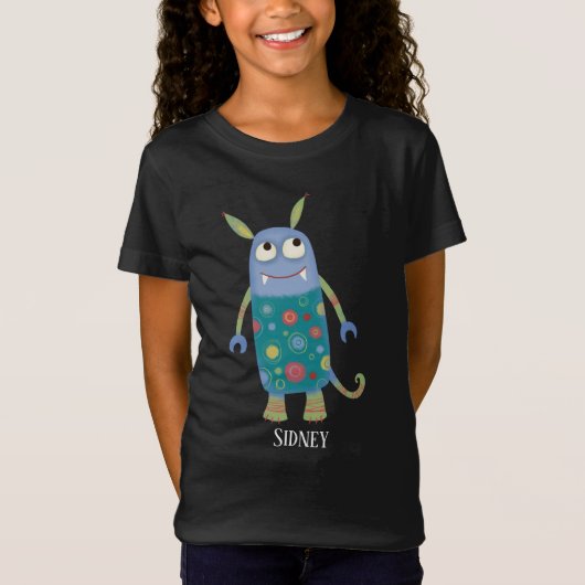 Leuke Monsters Gepersonaliseerd T-shirt (Voorkant)