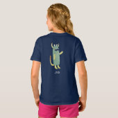 Leuke Monsters Gepersonaliseerd T-shirt (Achterkant volledig)